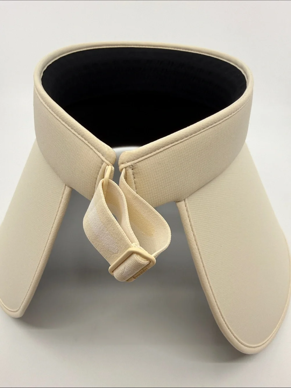 Beneunder Ultra Wide Brim Light Cream Women's Sun Visor UPF 50+